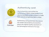 Certified Authentic Natural Genuine amber teething jewellery