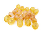 Amber teething anklet, bracelet or necklace extender