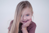 Genuine Baltic amber and chalcedony children's bracelet featuring natural multicoloured amber gemstones