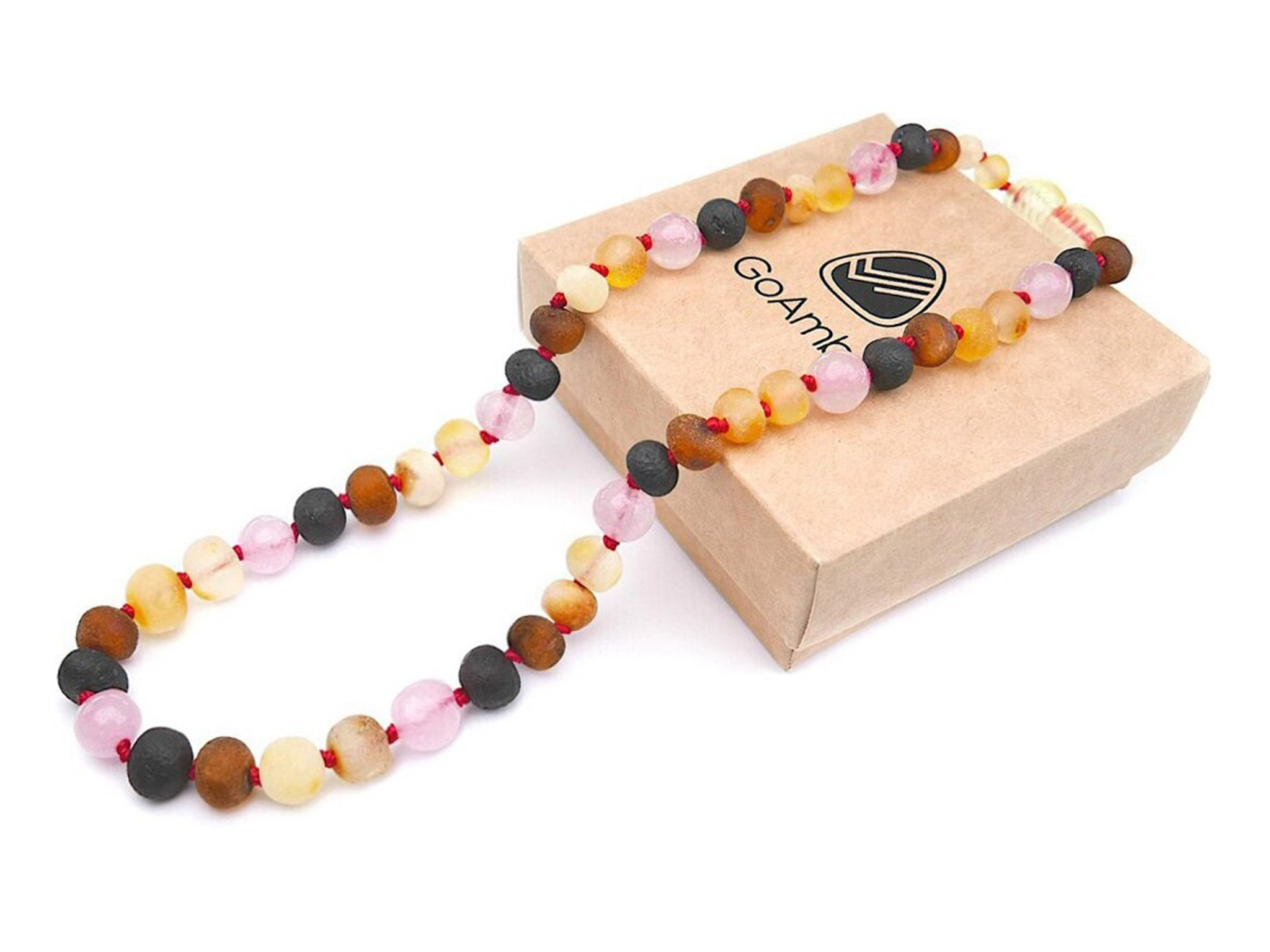 Raw unpolished amber sales teething necklace