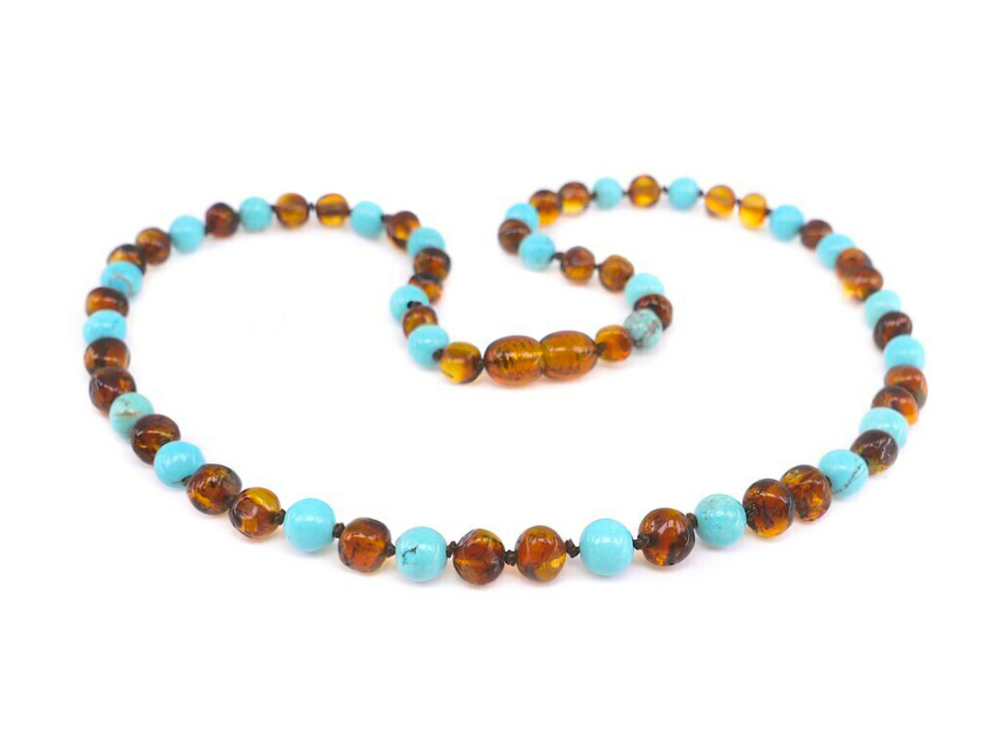 Turquoise on sale colored necklace