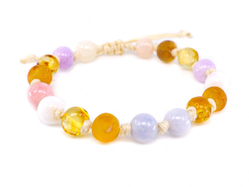 Adjustable colic and reflux amber beads for babies. UK & Ireland shop online
