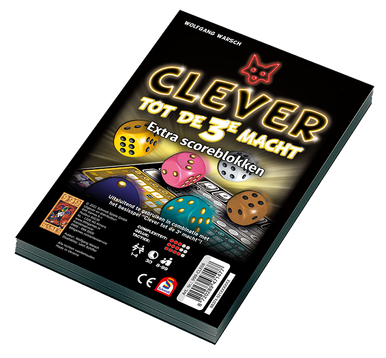 Scoreblokken Clever tot de 3e macht twee stuks