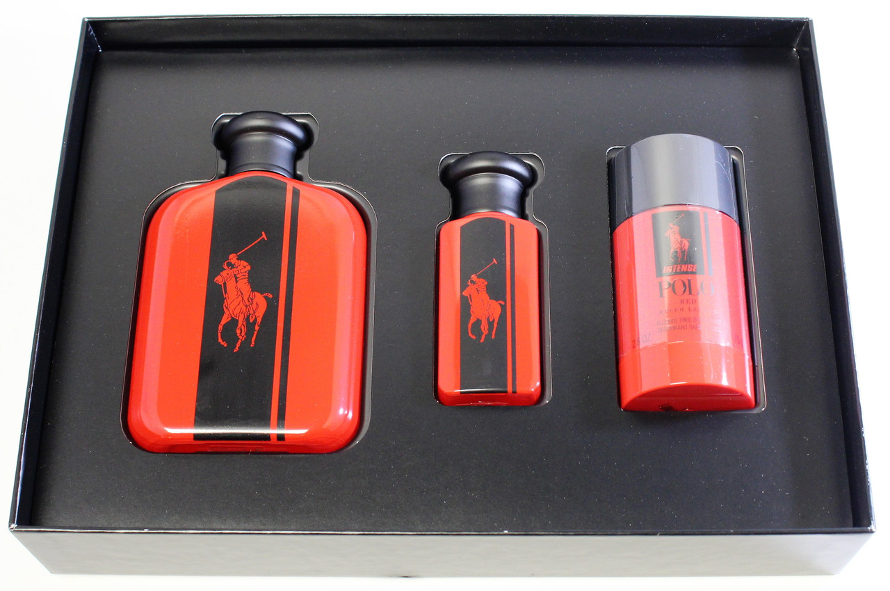 Polo red 2025 intense gift set