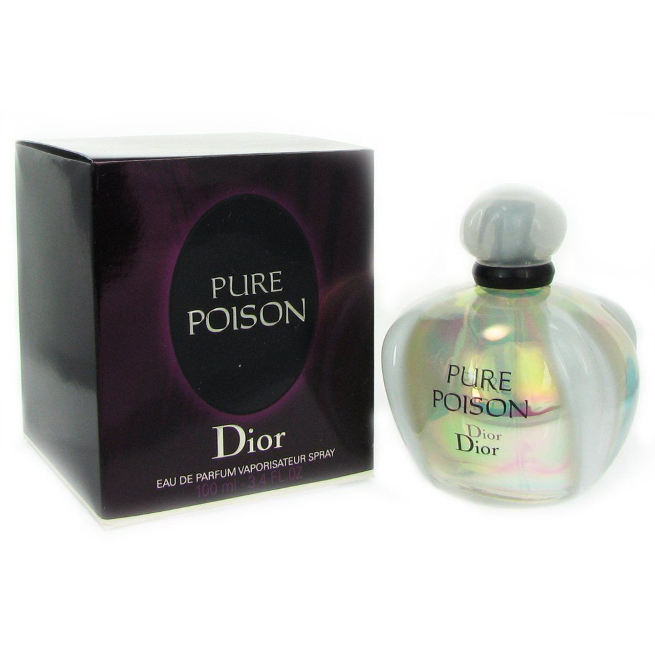 Pure Poison 3.4 oz / 100 ML By Christian Dior Eau de Parfum For Women NIB