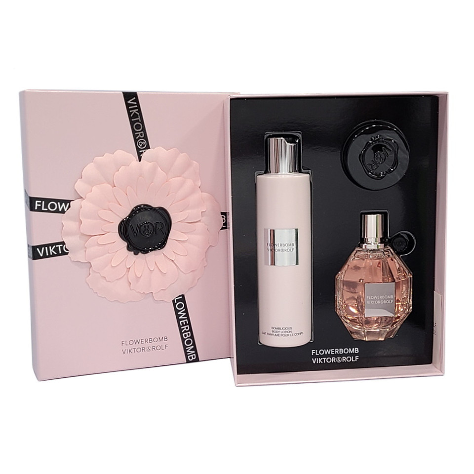 Victor Rolf Flowerbomb Eau de Parfum 3PCS Gift Set