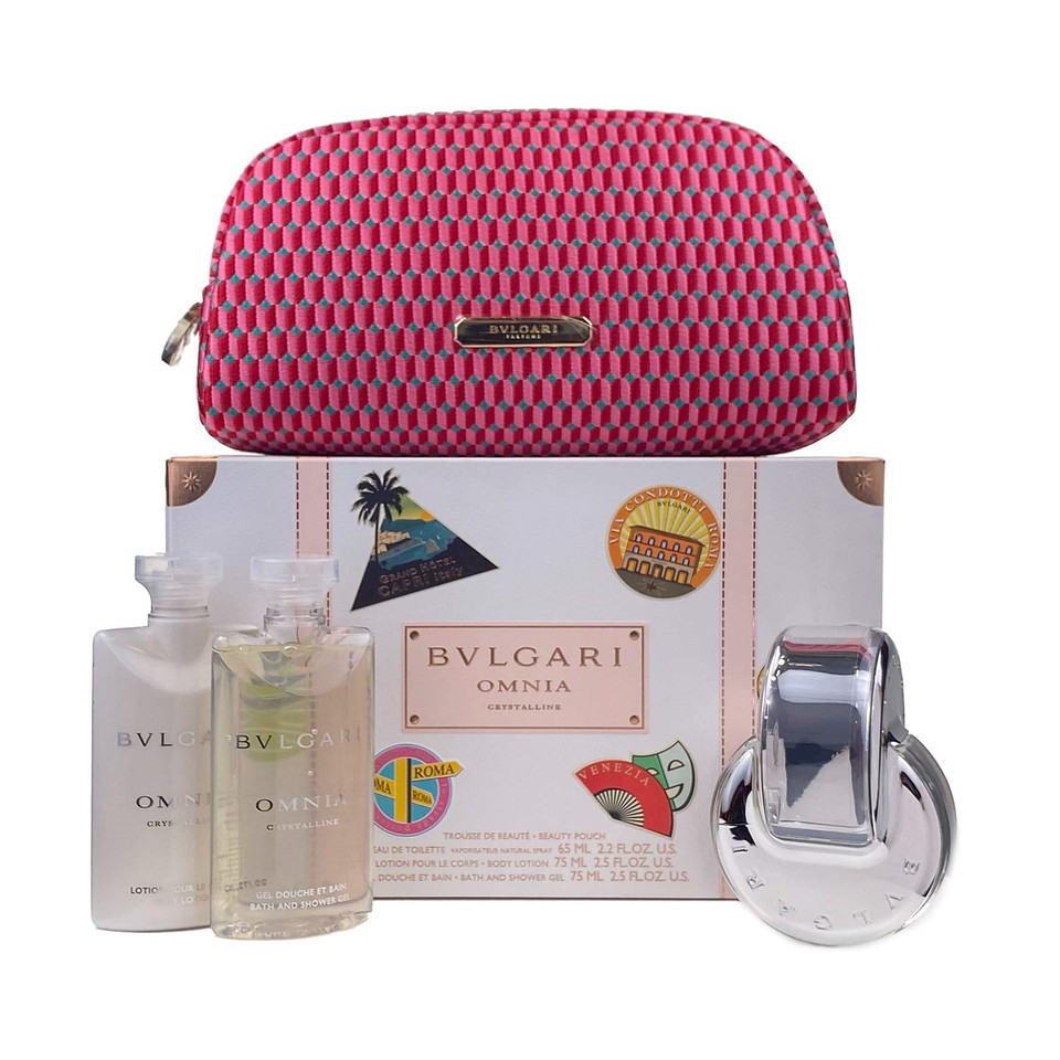Bvlgari Omnia Crystalline Eau de Toilette 4PCS Gift Set