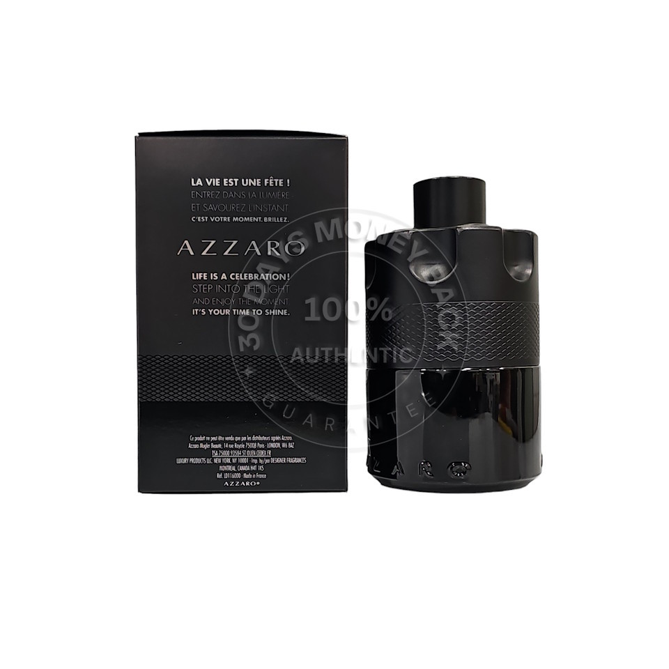 Azzaro The Most Wanted Eau de Parfum Intense 3.4 oz / 100 ml Men