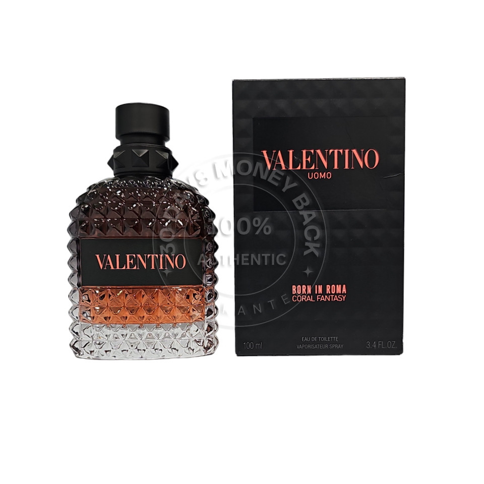 Valentino Uomo Born in Roma Coral Fantasy Eau De Toilette 3.4 oz