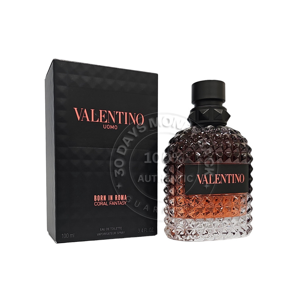 Valentino Uomo Born in Roma Coral Fantasy Eau De Toilette 3.4 oz