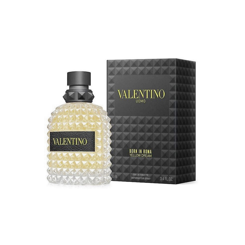 Valentino Uomo Born in Roma Yellow Dream Eau De Toilette 3.4 oz
