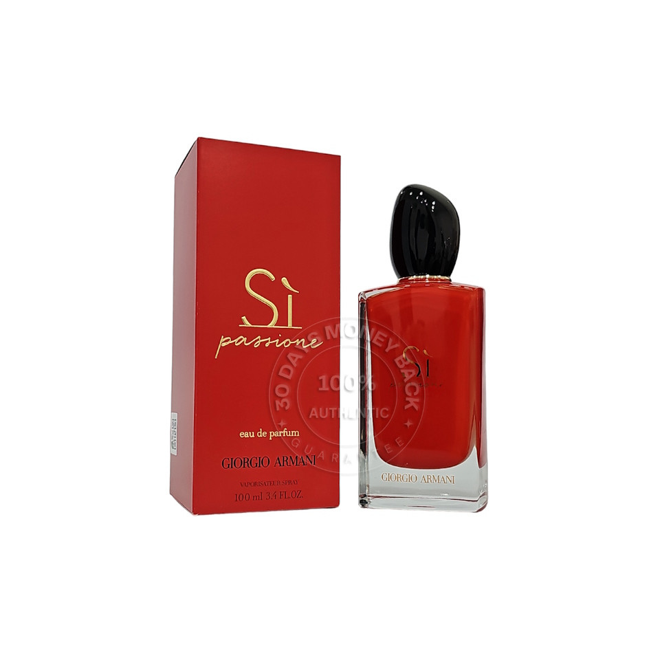 Giorgio Armani Si Passione Eau de Parfum oz 100 ml Spray For