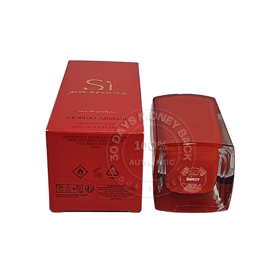 Giorgio Armani Si Passione Eau de Parfum 3.4 oz / 100 ml Spray For