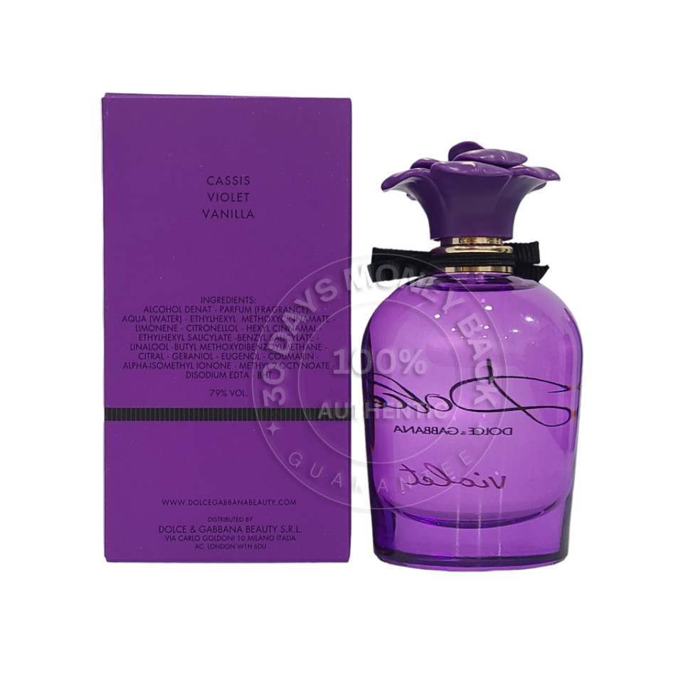 Dolce Gabbana Dolce Violet EDT oz 75 ml Women Spray