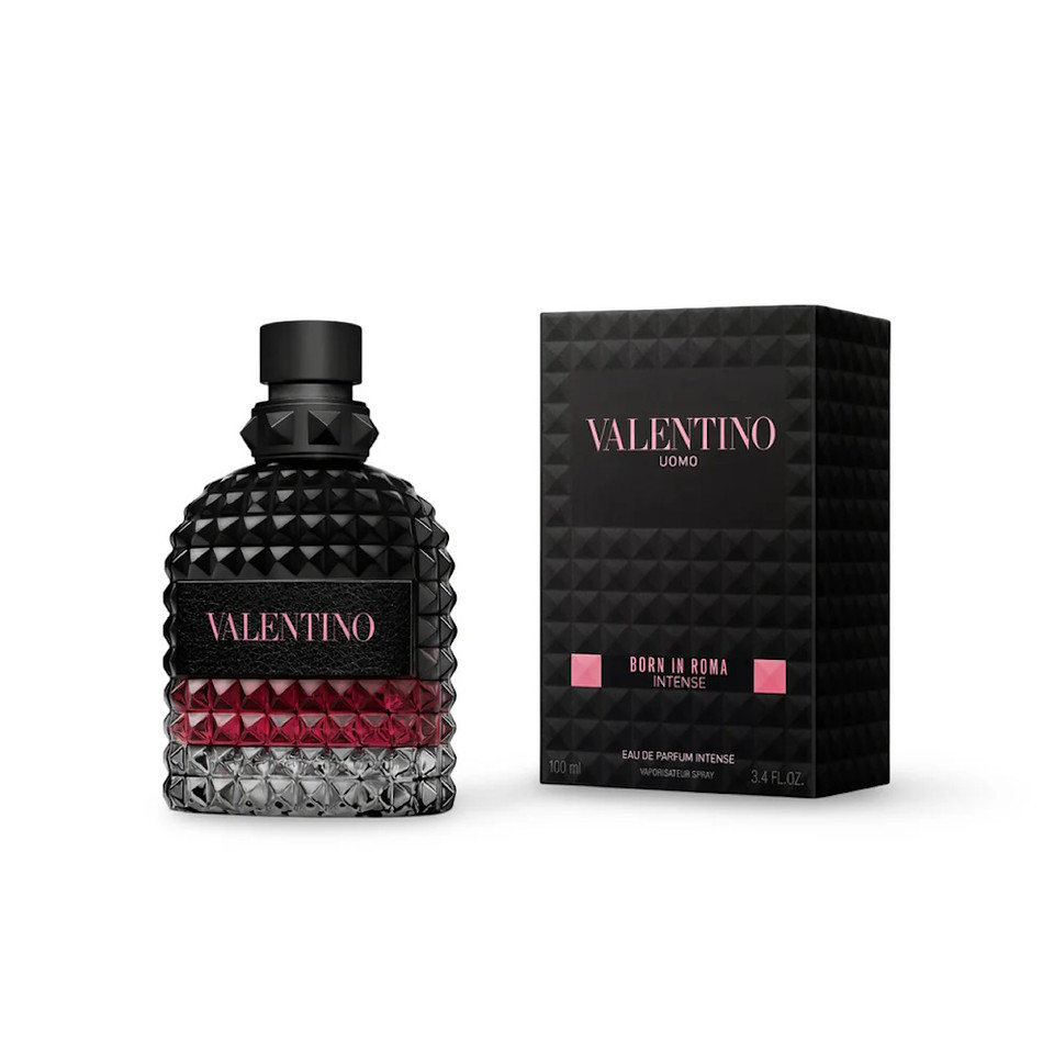 Valentino Uomo Born In Roma Intense EDP 3.4 oz / 100 ml Spray for