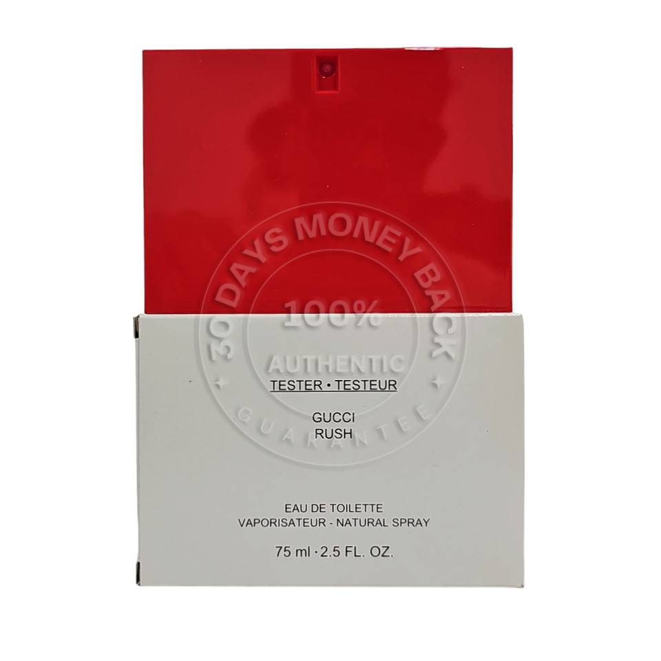 Gucci Rush Eau De Toilette oz 75 ml Spray For Women White