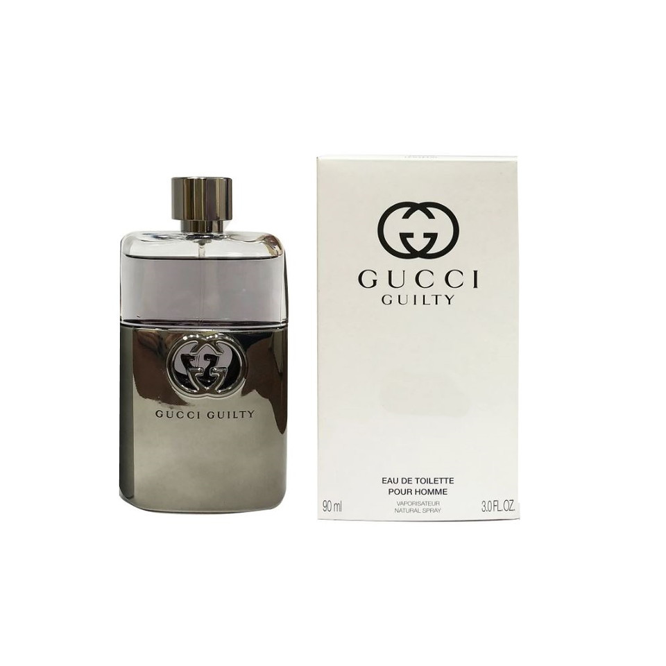 Gucci Guilty Eau De Toilette 3 oz / 90 ml Men's Spray- (As Shown