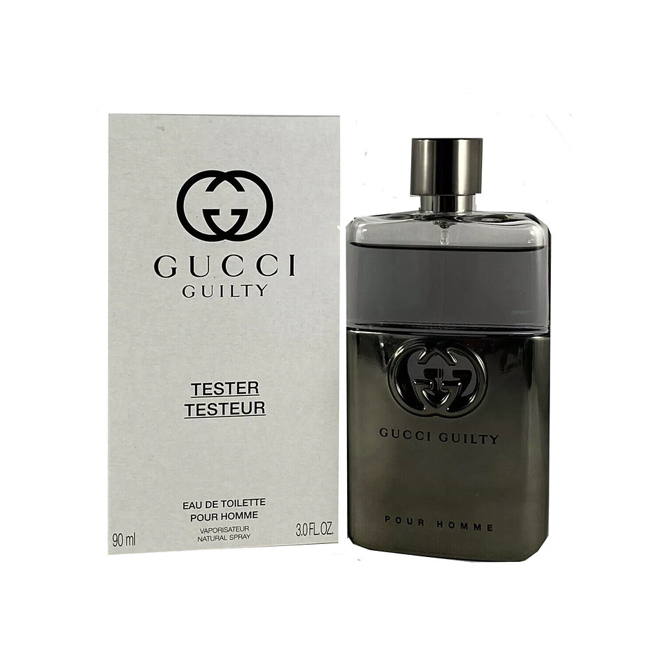 Gucci Guilty Eau De Toilette 3 oz / 90 ml Men's Spray- (As Shown