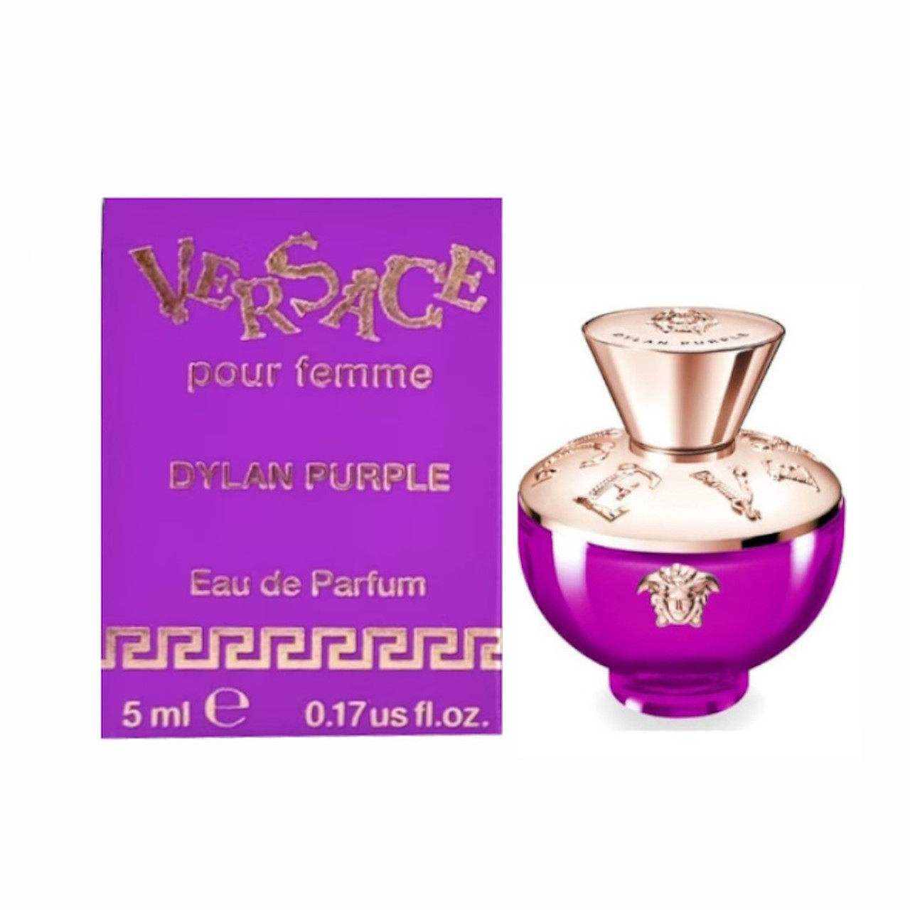 Versace Dylan Purple EDP 0.17 oz / 5 ml Women Splash