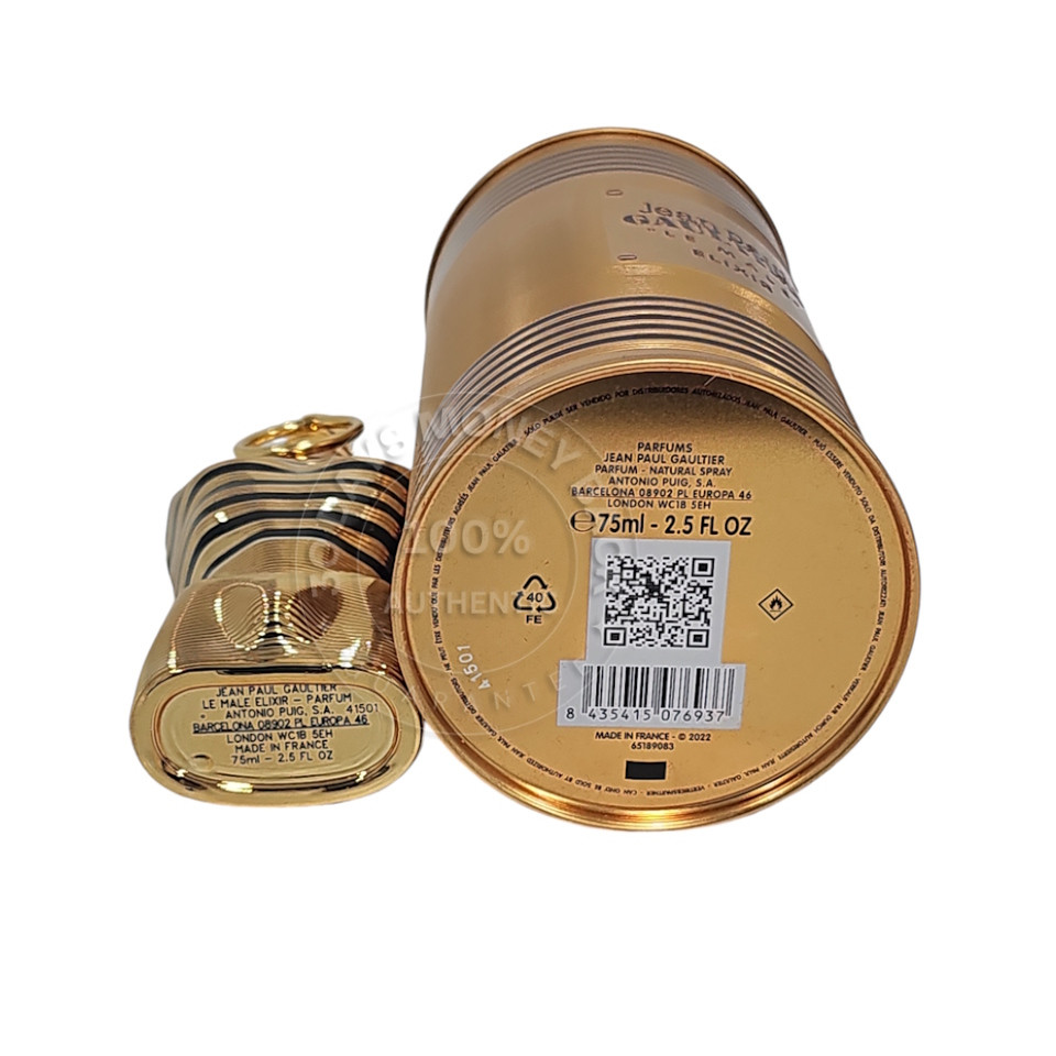 Jean Paul Gaultier Le Male Elixir PARFUM 2.5 oz / 75 ml Men's