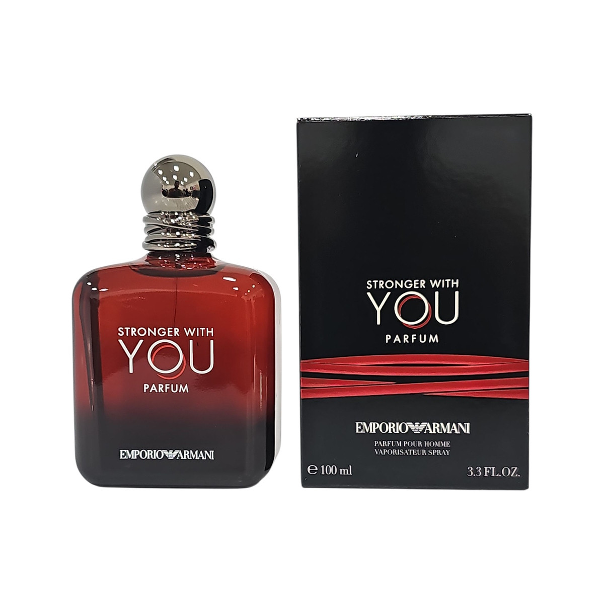 Emporio Armani Stronger With You Parfum 3.4 oz/100ml Spray For Men