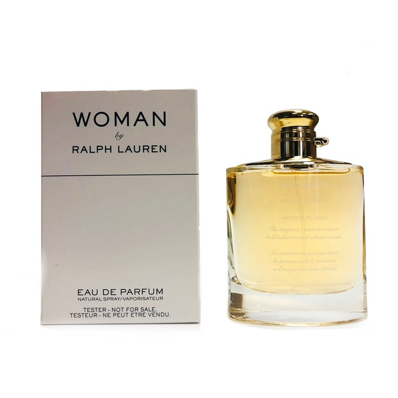Ralph Lauren Woman Eau De Parfum 3.4 oz / 100 ml TST White in Box