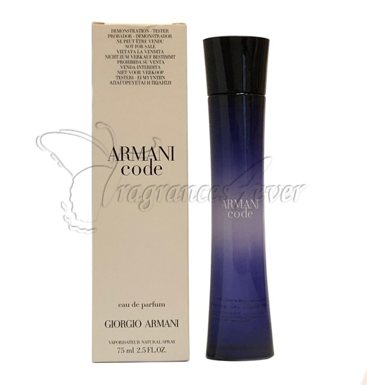 Giorgio Armani Code Eau De Parfum 2.5 oz 75 ml Spray GACT25