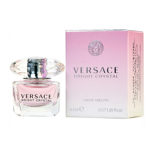 Versace Bright Crystal Eau De Toilette 0.17 oz / 5 ml Mini Splash