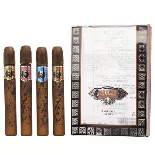 Cuba Original Collection 4 Piece (Mini) Set for Men By CUBA New In Box