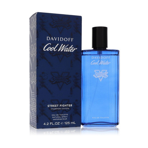 Davidoff Cool Water Street Fighter Champion Edition Eau de Toilette 4.2 oz Spray 
