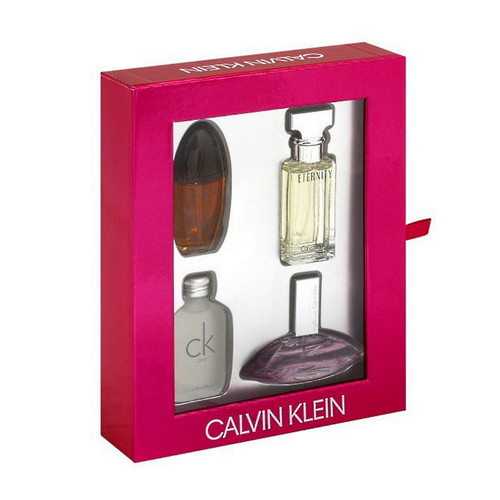 Calvin Klein 4PCS Coffret Mini Gift Set For Women 