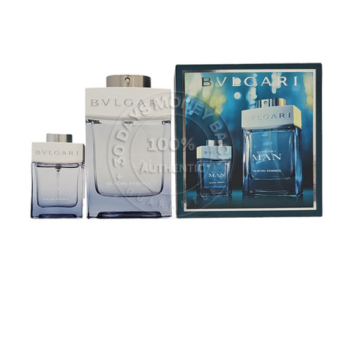 Bvlgari Man Glacial Essence Eau de Parfum 2PCS Gift Set For Men Bvlgari Man Glacial Essence Eau de Parfum 2PCS Gift Set For Men