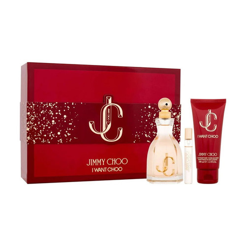 Jimmy Choo I Want Choo Eau de Parfum 3PCS Gift Set For Women 