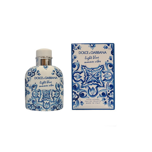 Dolce & Gabbana Light Blue Summer Vibes Pour Homme EDT 4.2 oz / 125 ml Spray