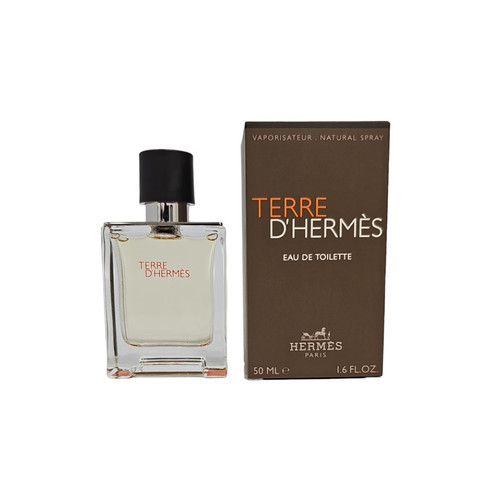 Terre D'Hermes by Hermes for Men 1.6 oz / 50 ml Eau de Toilette Spray