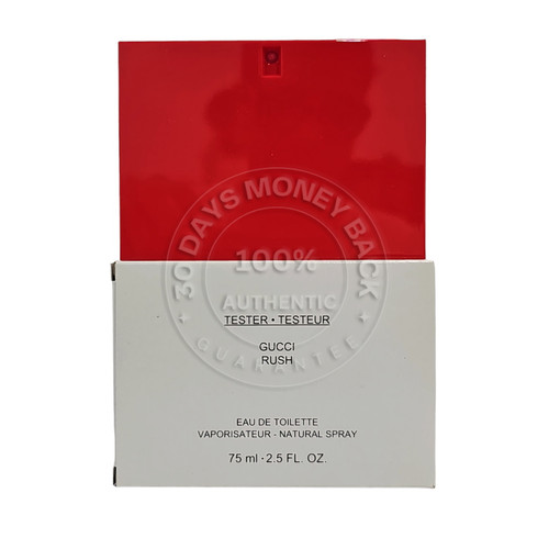 Gucci Rush Eau De Toilette 2.5 oz / 75 ml Spray For Women -  White Box