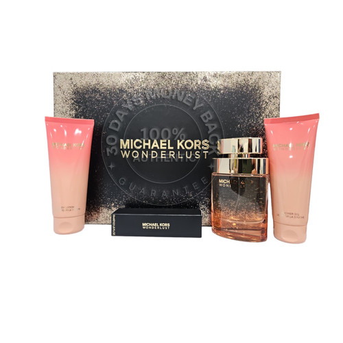 Michael Kors Wonderlust EDP 4 Pc Gift Set For Women