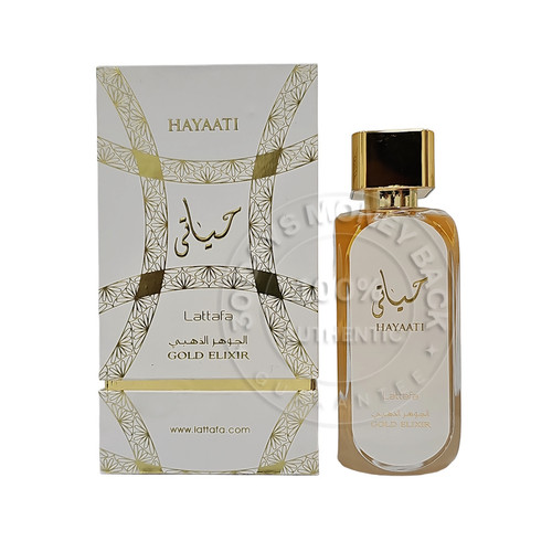 Lattafa Hayaati Gold Elixir 3.4 oz / 100 ml Unisex Eau De Parfum Spray