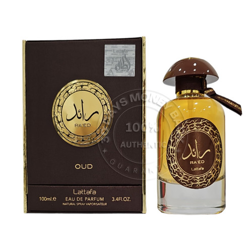 Raed Oud Perfume By Lattafa Eau De Parfum Spray 3.4 oz / 100 ml For Unisex