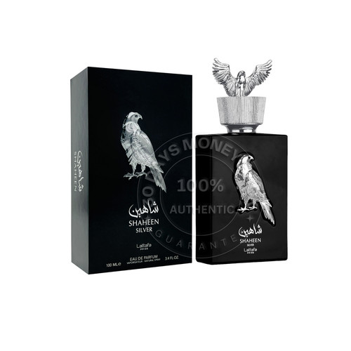Shaheen Silver by Lattafa EDP 3.4 oz / 100 ml Fragrances for Unisex