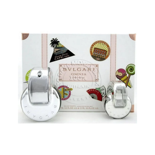 Bvlgari Omnia Crystalline 2-PCS Gift Set EDT Spray For Women