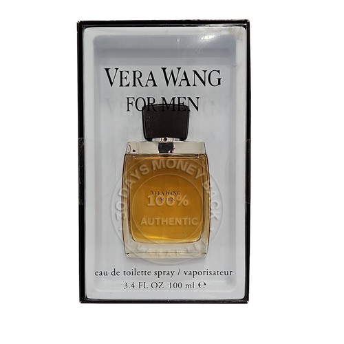 Vera Wang For Men Eau de Toilette 3.4 oz / 100 ml Spray For Men (Discontinued)