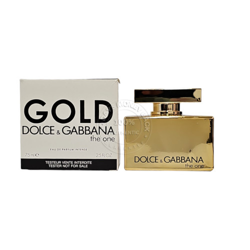 Dolce & Gabbana The One Gold EDP Intense 2.5 oz / 75 ml For Men (As shown)