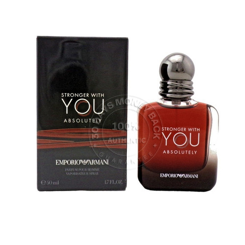Emporio Armani Stronger With You Absolutely 1.7 oz PARFUM POUR HOMME Spray