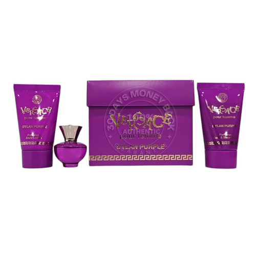 Versace Pour Femme Dylan Purple 3PCS Mini Splash Gift Set