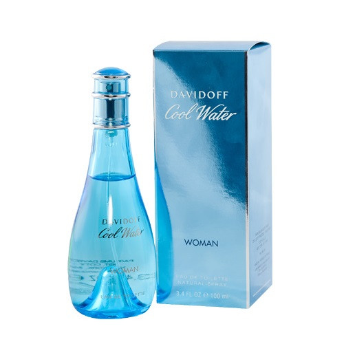 Cool Water by Davidoff, 3.4 oz Eau De Toilette Spray for Women