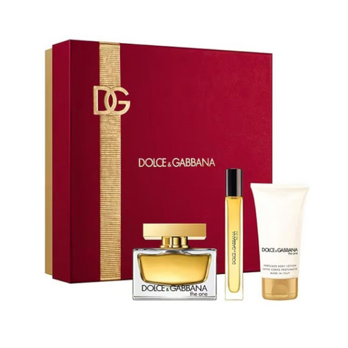 Dolce & Gabbana The One Eau De Parfum 3 Piece Gift Set for Women