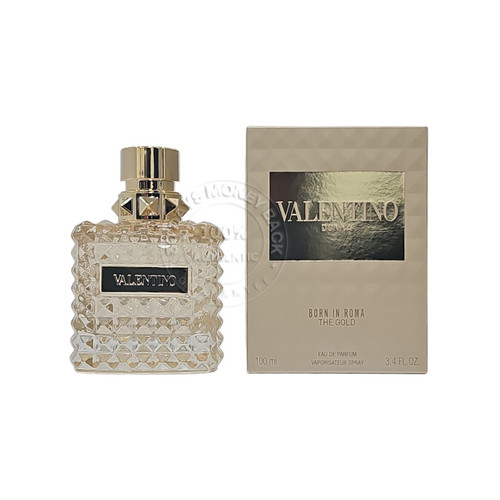 Valentino Donna Born In Roma The Gold EDP 3.4 oz / 100 ml Spray For Women