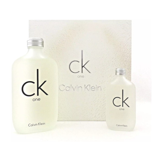 Calvin Klein Ck One Unisex Eau de Toilette 2PCS Gift Set 