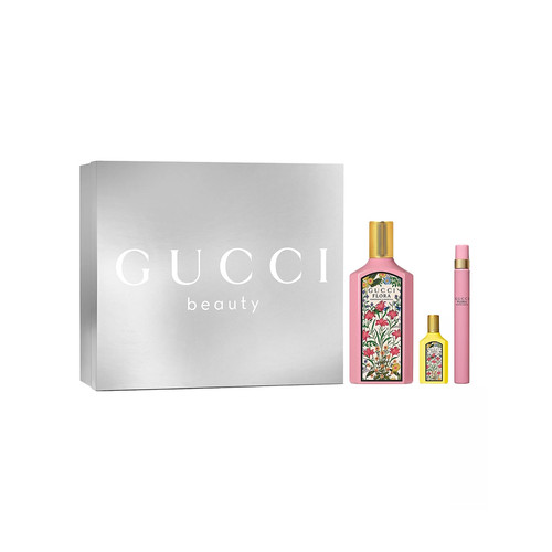 Gucci Flora Gorgeous Gardenia 3 PC Gift Set + Orchard Mini For Women